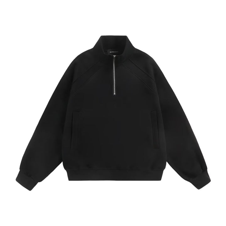 Women's Sporty Stand-Up Collar Sweater Mune Fashion