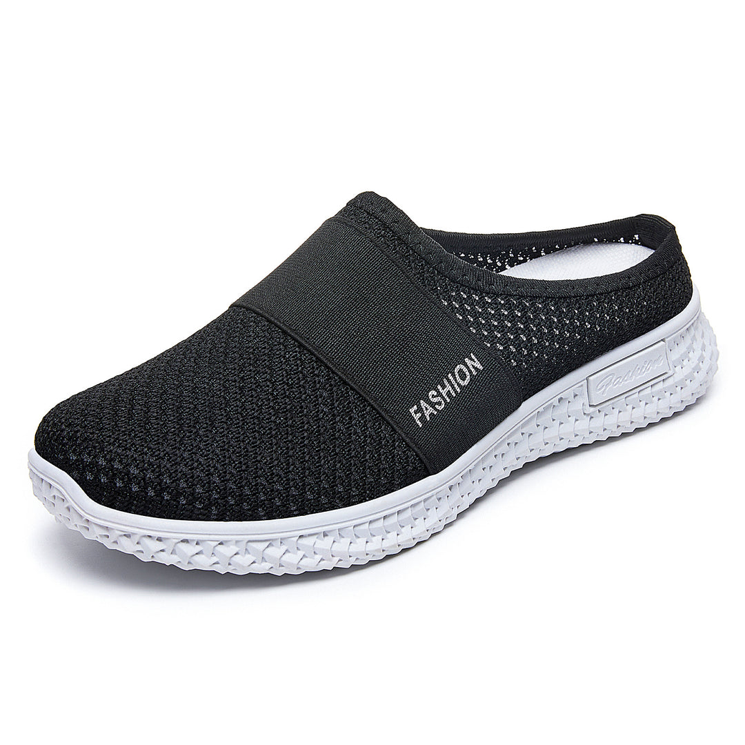 Women's knitted breathable slip-on sneakers with elastic midband Mune Fashion