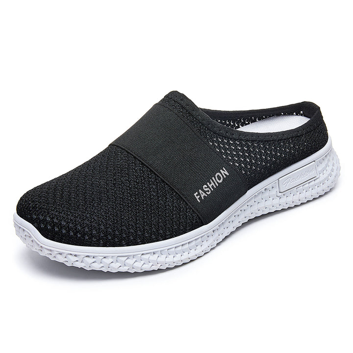 Women's knitted breathable slip-on sneakers with elastic midband Mune Fashion