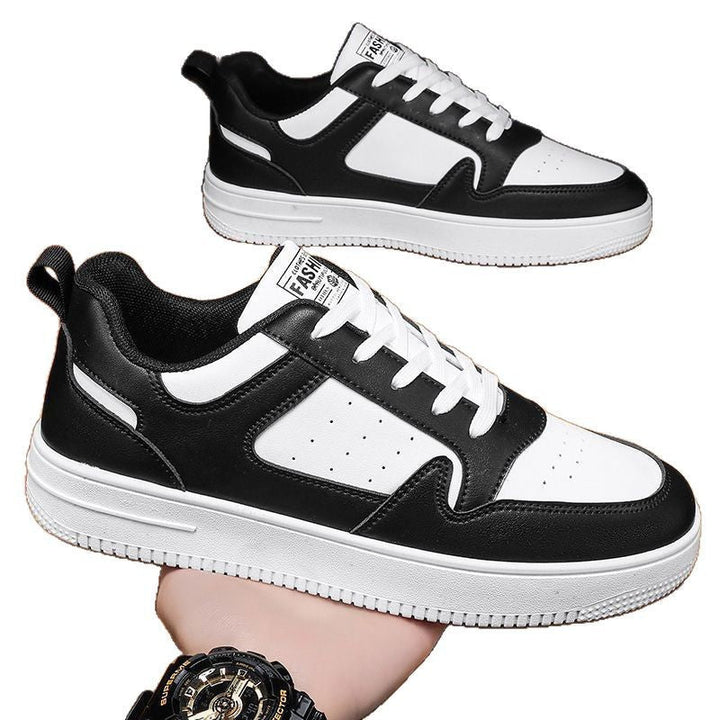 Women Sports Leather Sneakers with Padded Insole Mune Fashion