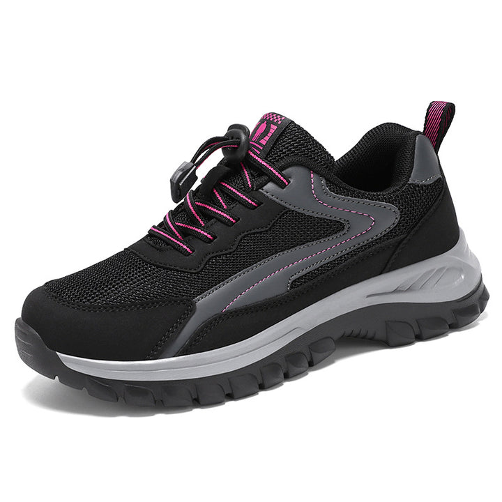Women nan robust trekking sneaker with profiled terrain grip, shock-absorbing EVA midsole and quick-lace closure Mune Fashion