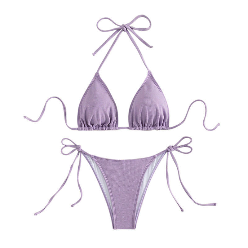 Women Triangle Bikini with adjustable ties Mune Fashion