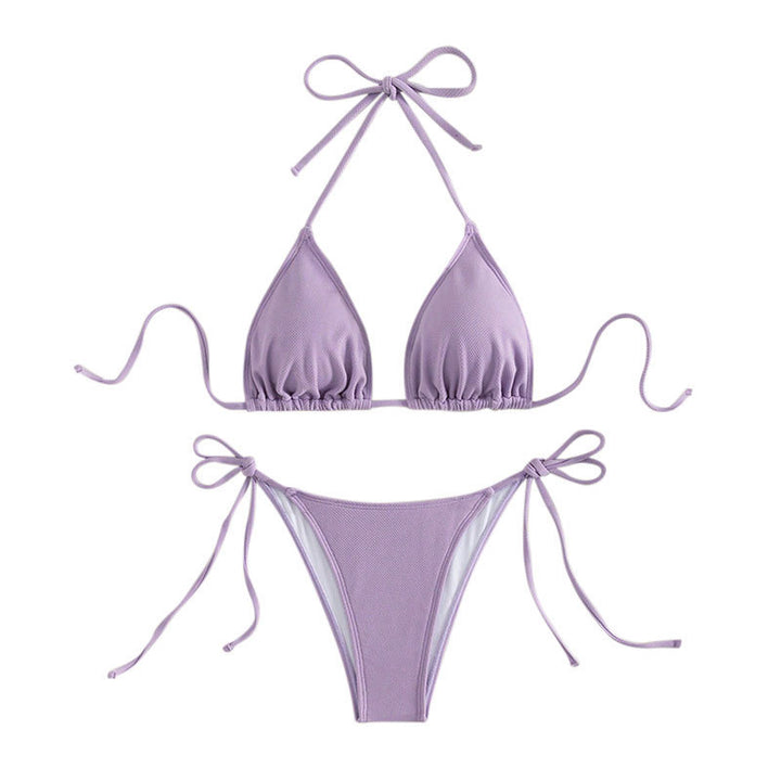 Women Triangle Bikini with adjustable ties Mune Fashion