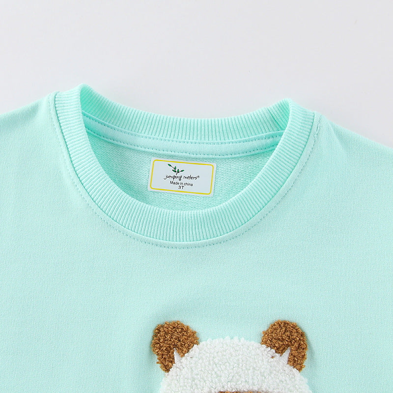 Girl's sweatshirt with playful llama motif Mune Fashion