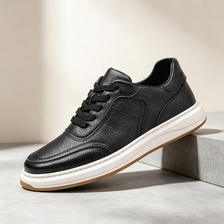 Men's Comfortable Leather Sneakers Mune Fashion