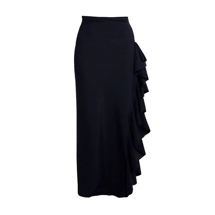 Women's swimsuit with fashionable off-shoulder design and elegant ruffled maxi tube Mune Fashion