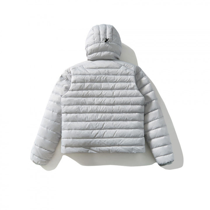 Women's ultra-light padded jacket with hood, down look and windproof outer shell Mune Fashion