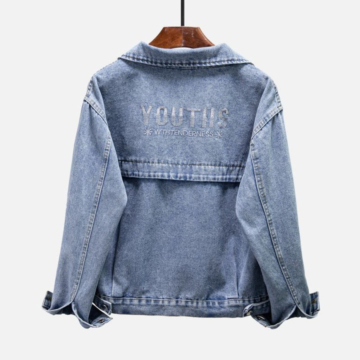 Women's Fashion Denim Jacket Mune Fashion