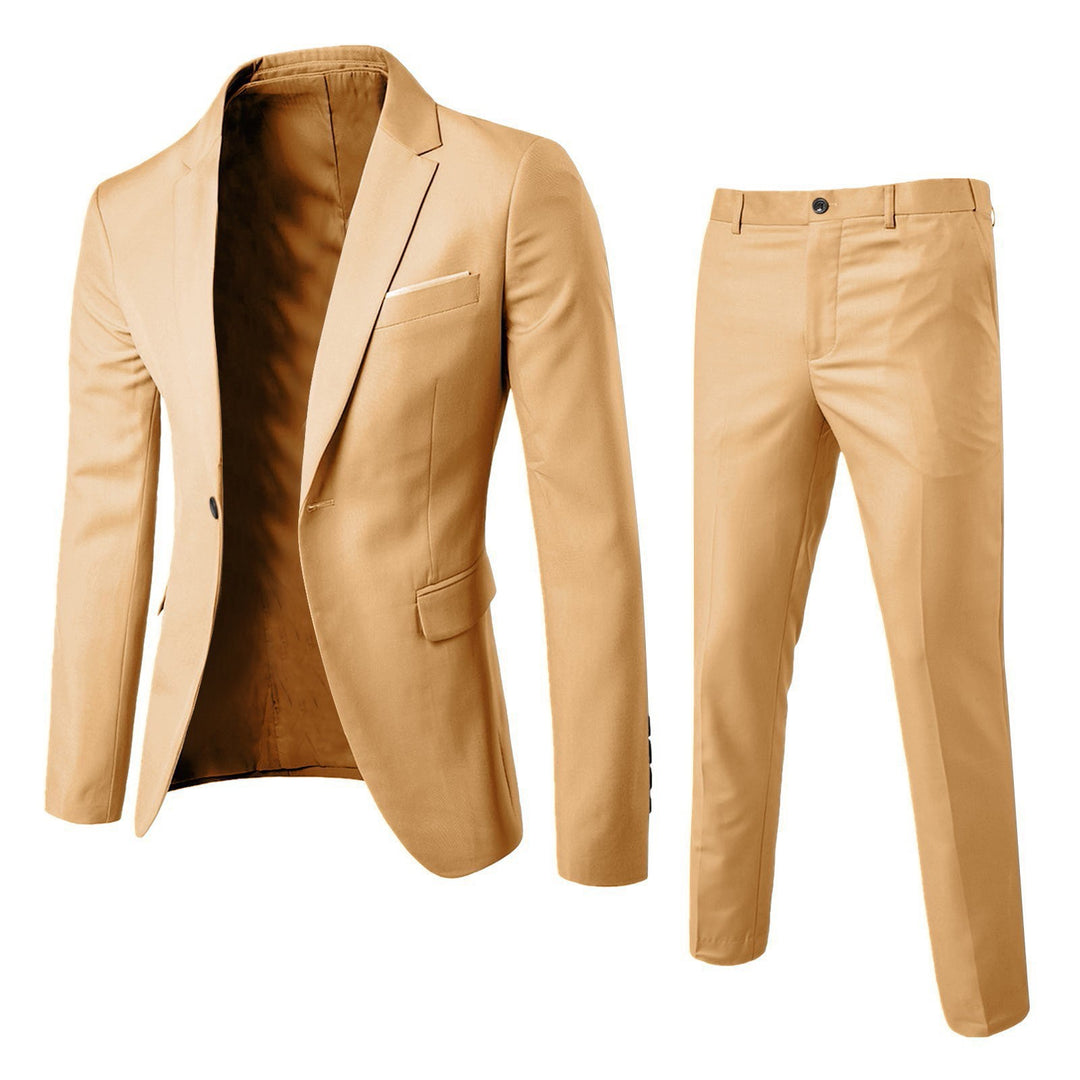 Men's fitted tuxedo jacket with shawl satin lapel and single-button cut Mune Fashion