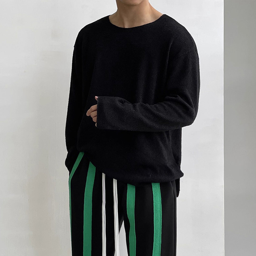 Men's Casual Knitted Sweater Mune Fashion