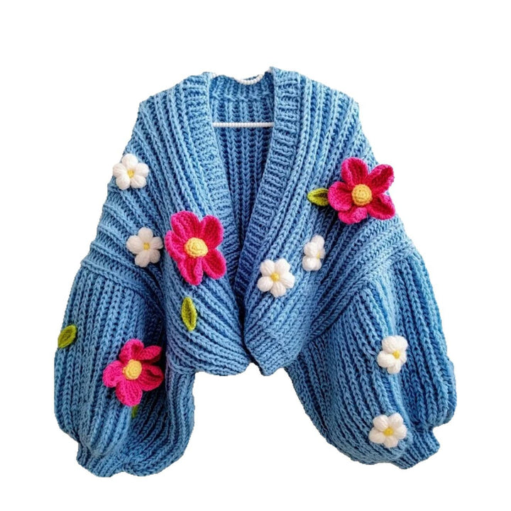 Women Playful Floral cardigan