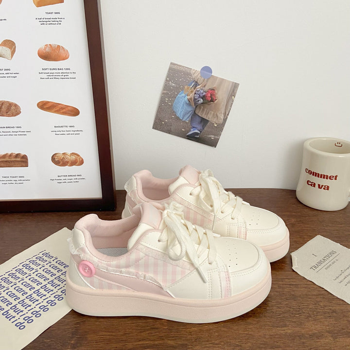 Women's sneakers with checkered design and comfortable cushioning Mune Fashion
