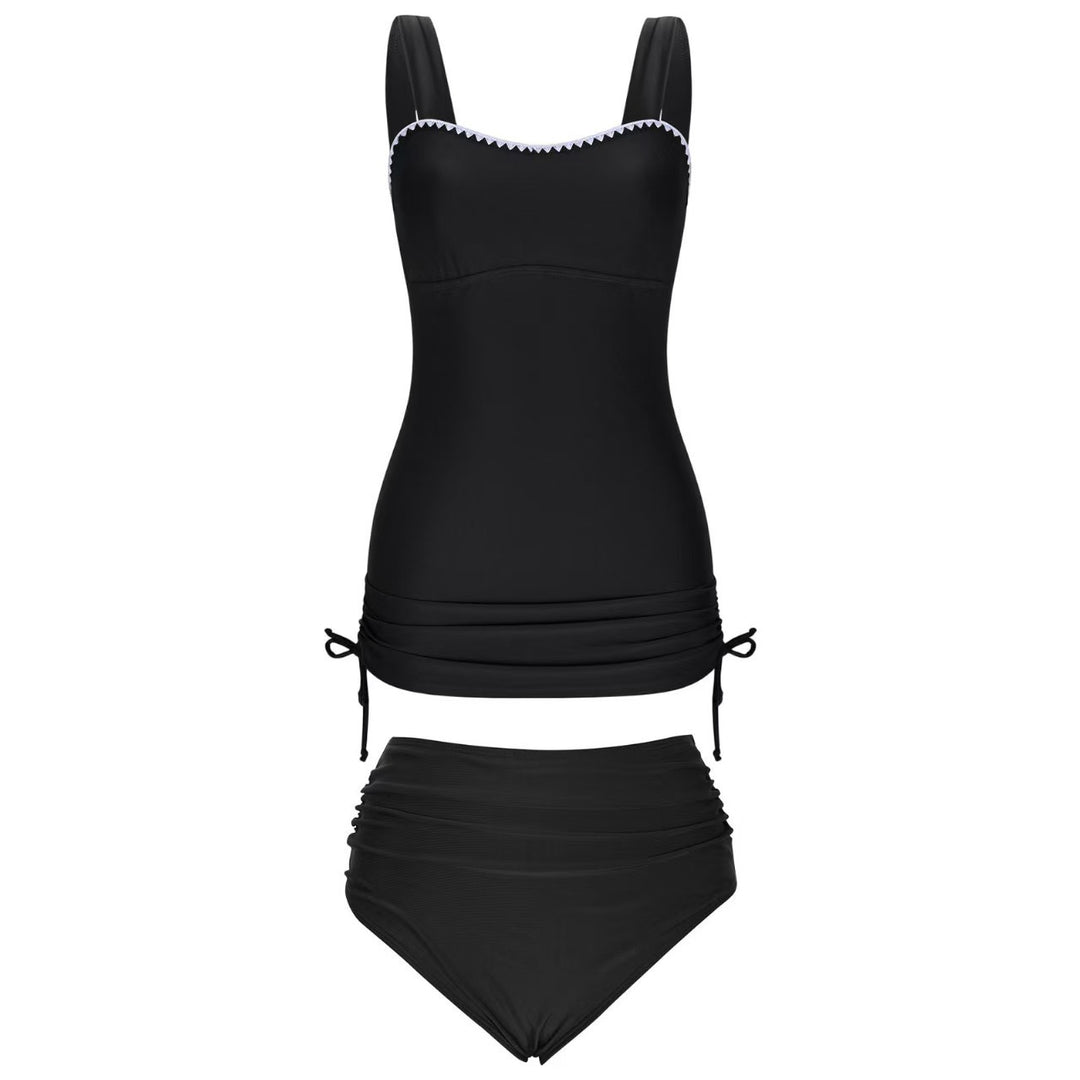 Women's Tankini Set with Adjustable Side Straps Mune Fashion
