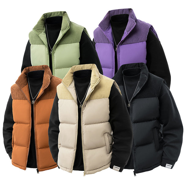 Men's Fashionable and Warming Quilted Vest Mune Fashion