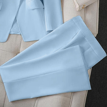 Ladies Elegant and well-fitting Fabric Trousers Mune Fashion
