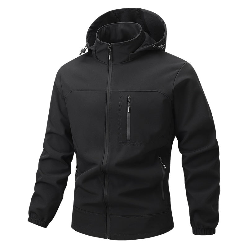 Men's Functional Sports Jacket with Hood and Jogging Pants Mune Fashion
