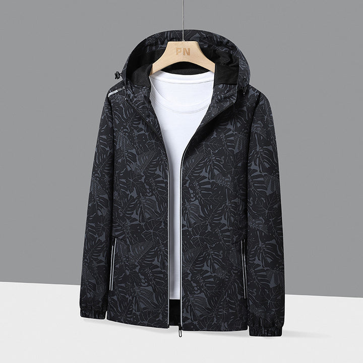 Men's Lightweight Outdoor Jacket with Hood Mune Fashion