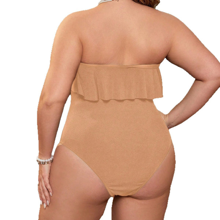 Ladies' Onesie with voluminous ruffle top Mune Fashion