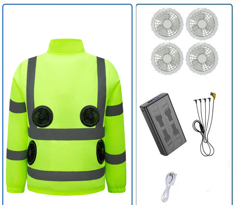 Unisex portable battery fan set for cooling vest with quiet fans Mune Fashion
