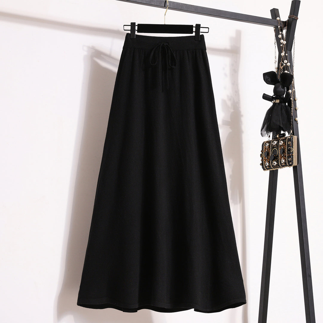 Ladies Long, Swinging Casual Skirt Mune Fashion