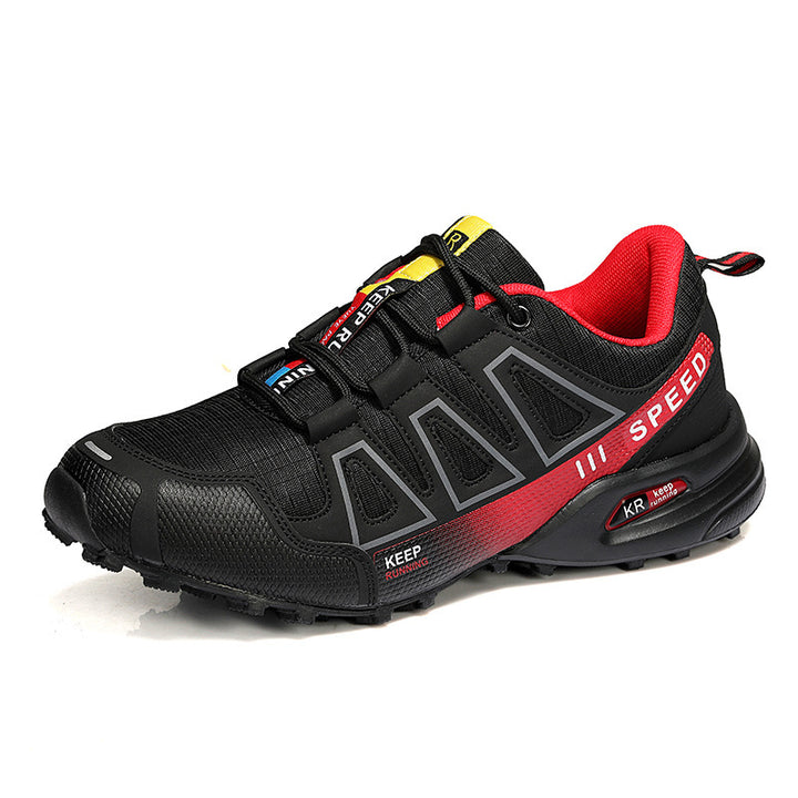 Men's nan robust Trail running shoe with shock-absorbing EVA midsole and grippy profile outsole Mune Fashion