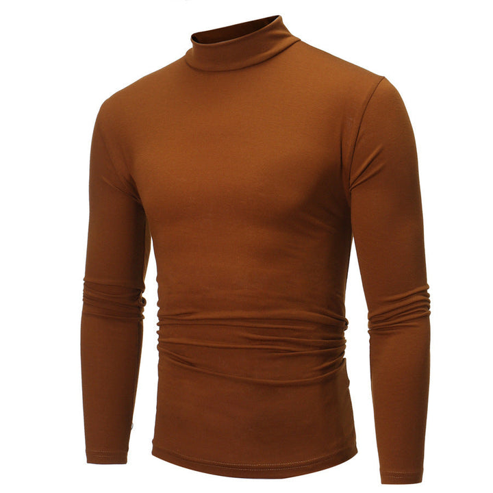 Men's Elegant Turtleneck T-Shirt Made Of Soft Jersey Mune