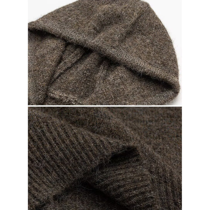 Men's Cozy Cardigan with Hood and Button Closure Mune Fashion