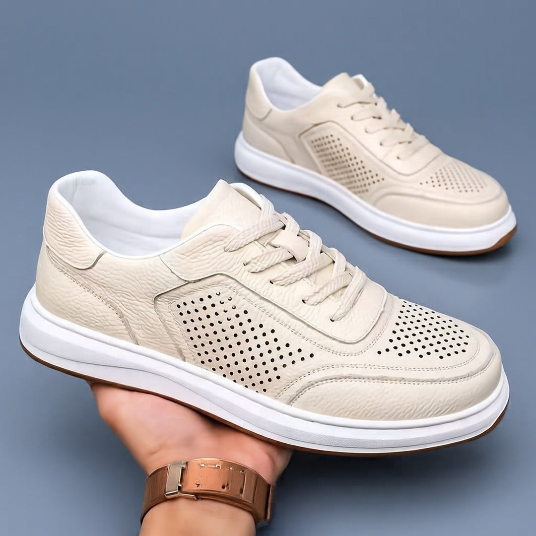 Men's Elegant and Comfortable Leather Sneakers Mune Fashion