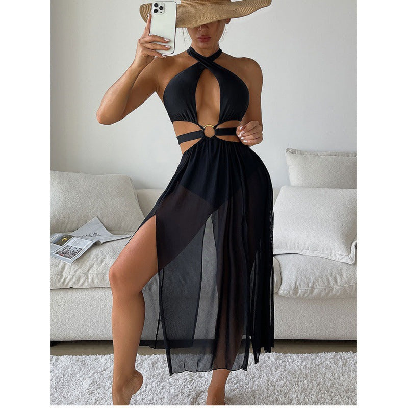 Women's beach dress with elegant cut Mune Fashion
