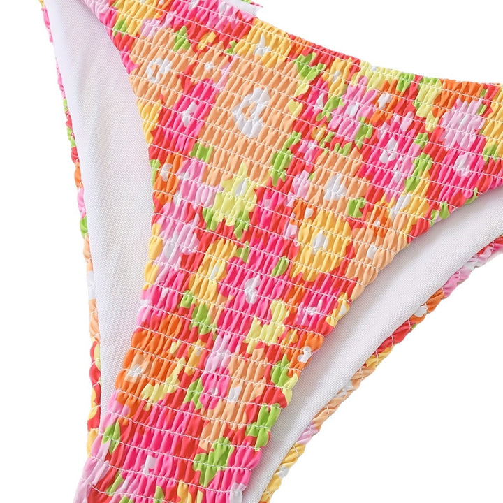 Ladies Bandeau Bikini with playful ruffle design Mune Fashion