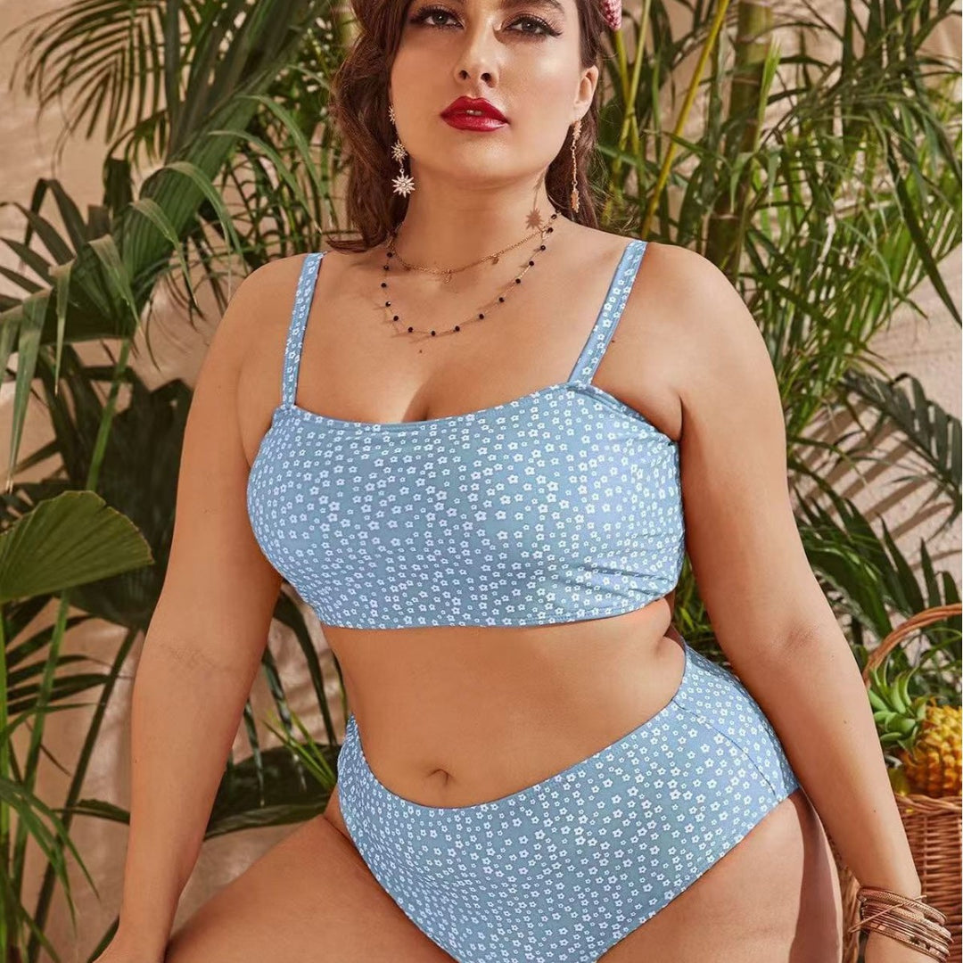 Women High-Cut Bikini with Playful Polka Dot Design Mune Fashion