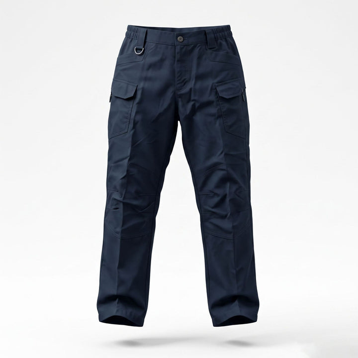Men's trekking cargo pants with knee reinforcement, multifunctional pockets, and straight cut Mune Fashion