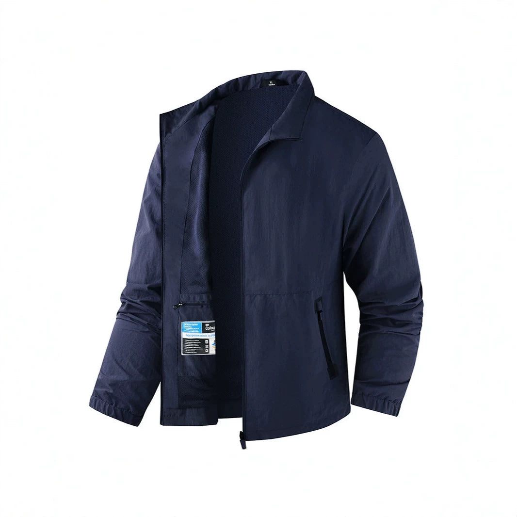 Men's Lightweight Transition Jacket with Practical Pockets Mune Fashion