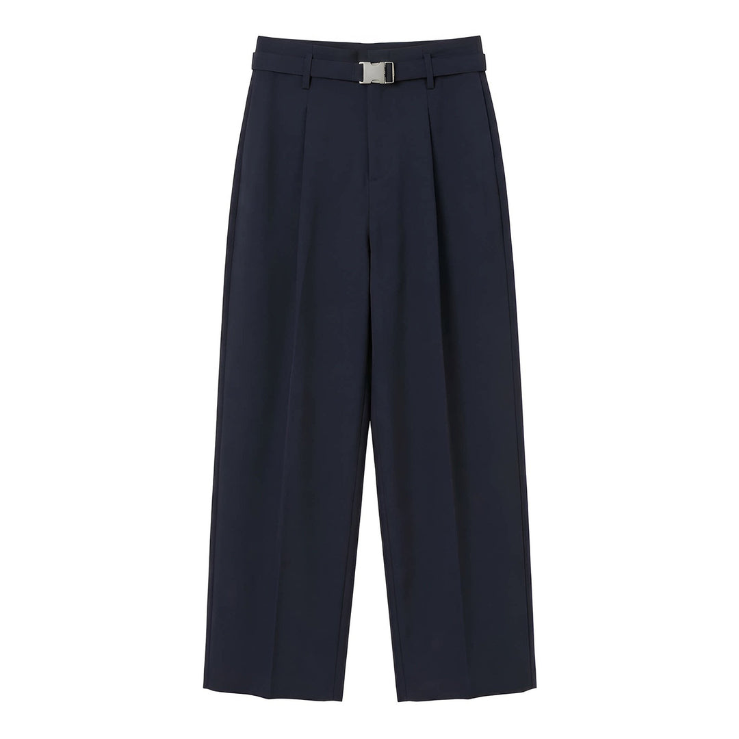Damen Weite Bundfaltenhose Mune Fashion