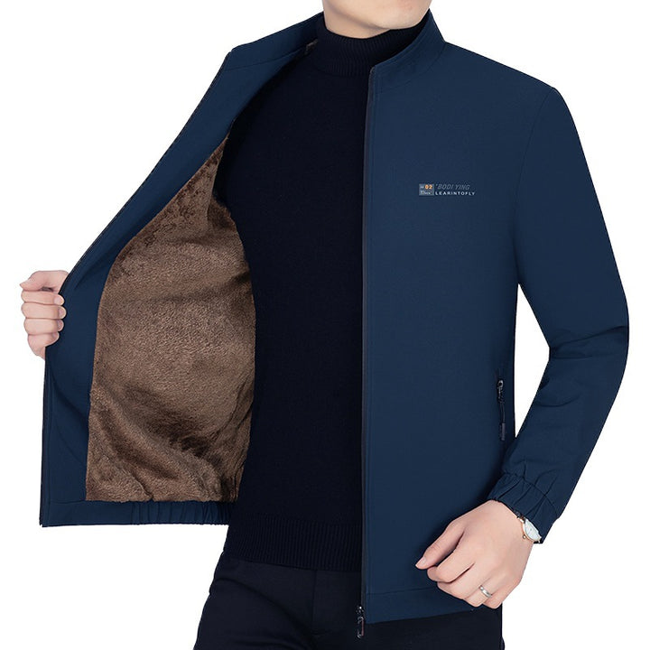 Men's Windproof Softshell Transition Jacket with Insulating Teddy Lining Mune Fashion