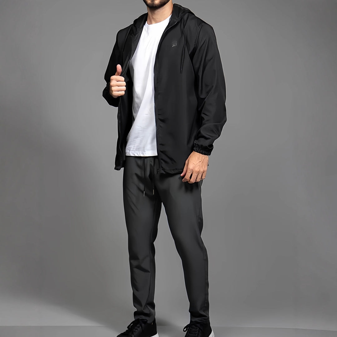 Men's Lightweight Sports Jacket with Hood
