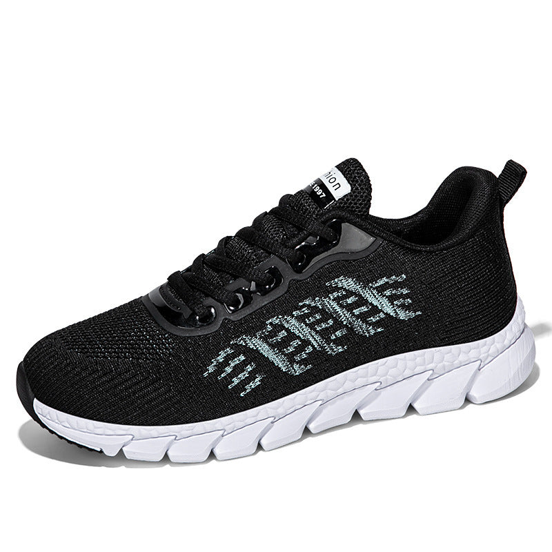 Women's seamless knitted running shoes with viscoelastic comfort insole and segmented flex outsole Mune Fashion
