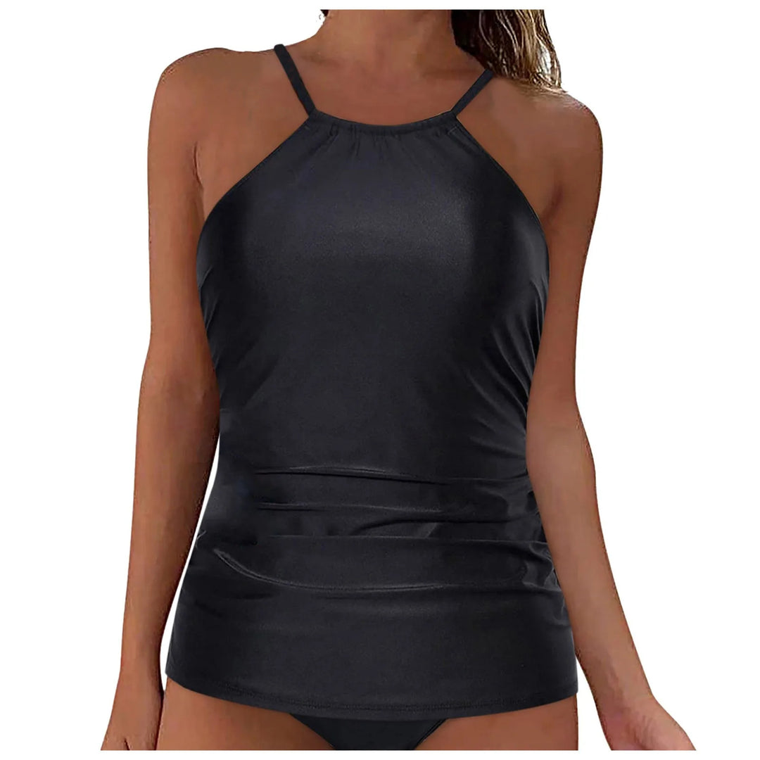 Women’s tankini with floral design and fitted cut Mune Fashion
