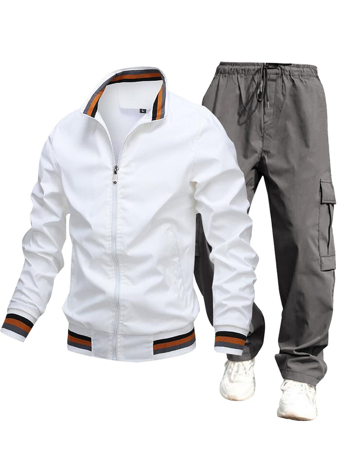 Men's Sports Jacket and Cargo Pants Mune Fashion