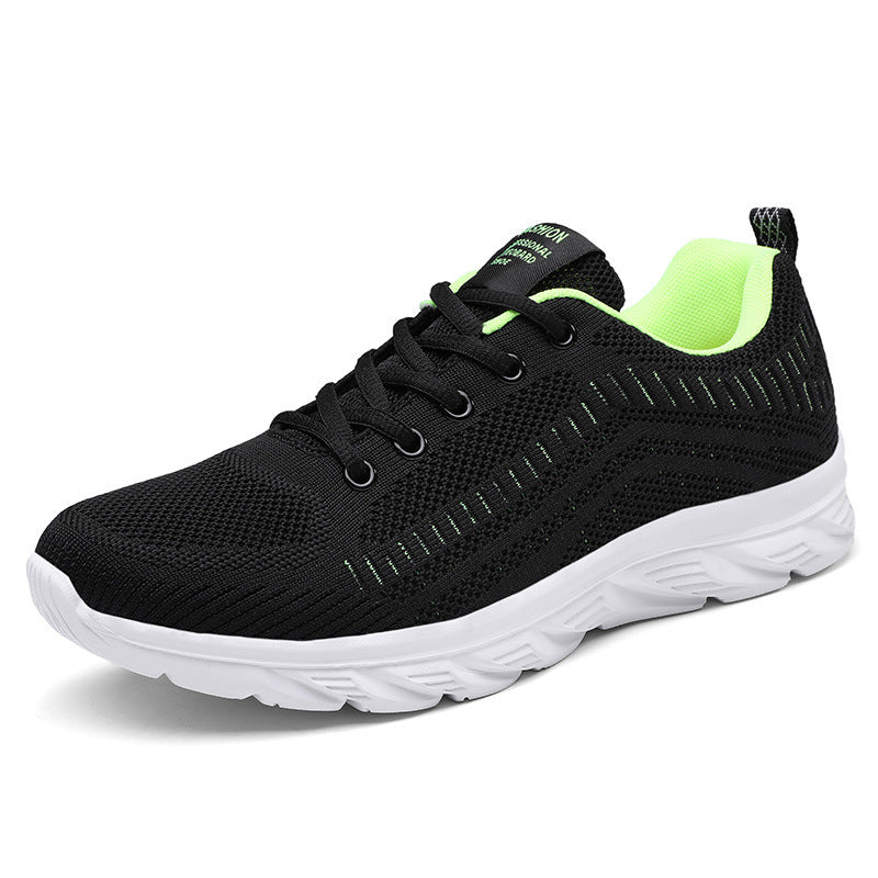 Unisex breathable lightweight knitted sneakers with cushioned EVA sole Mune Fashion