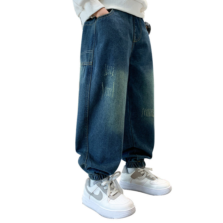 Unisex casual sweatpants with elastic waistband and deep pockets Mune Fashion