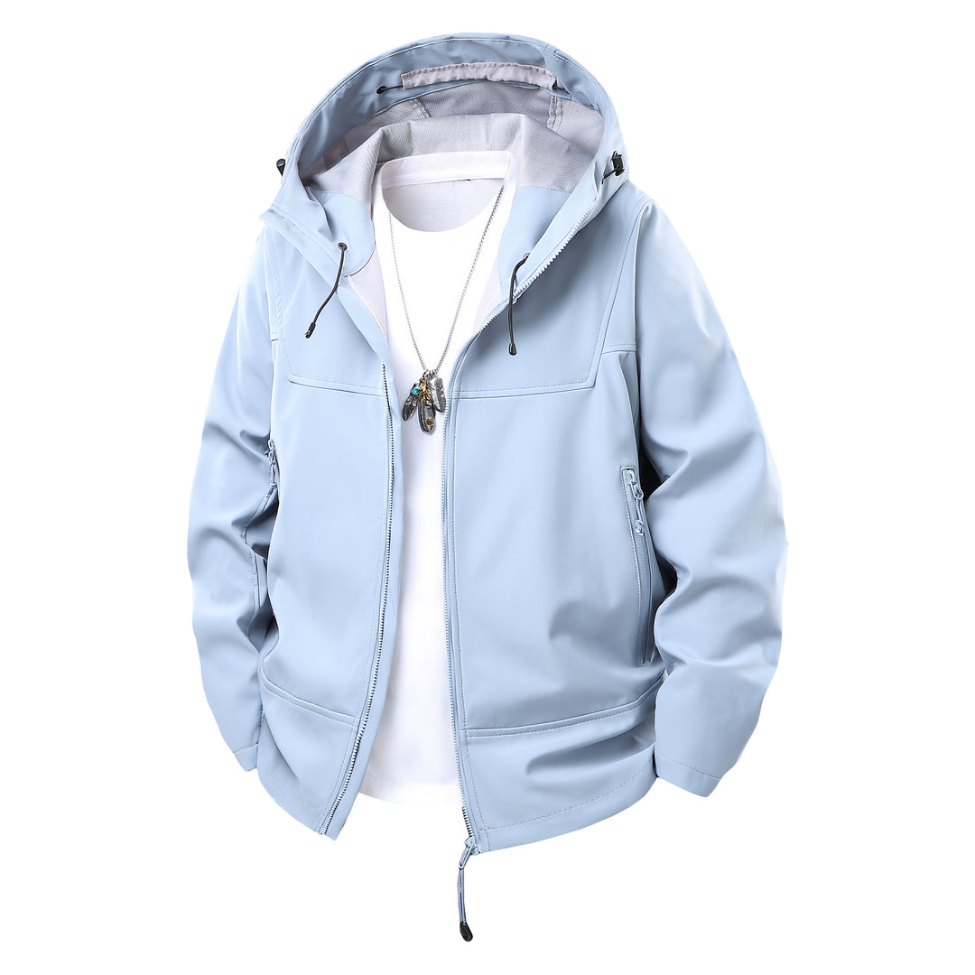 Ladies Softshell Hoodie Jacket with Concealed Two-Way Zipper Mune Fashion