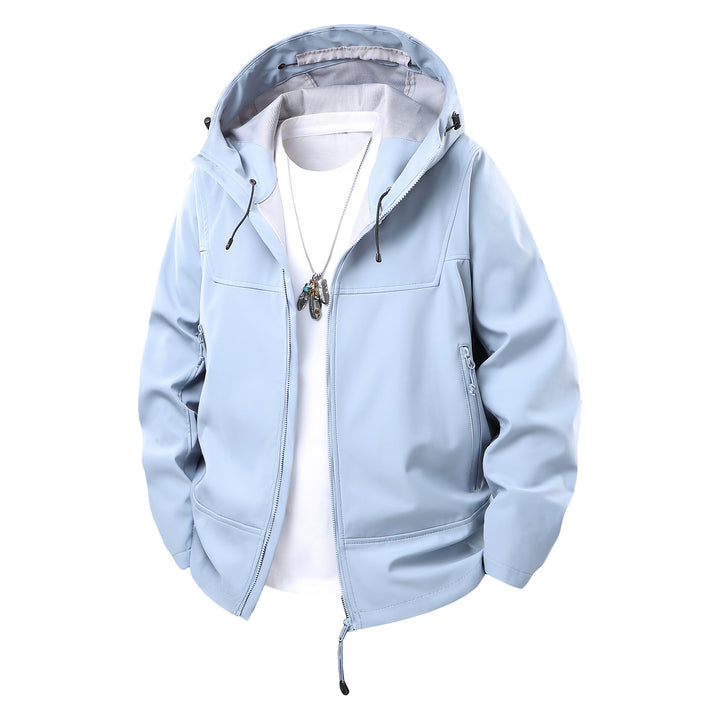 Ladies Softshell Hoodie Jacket with Concealed Two-Way Zipper Mune Fashion