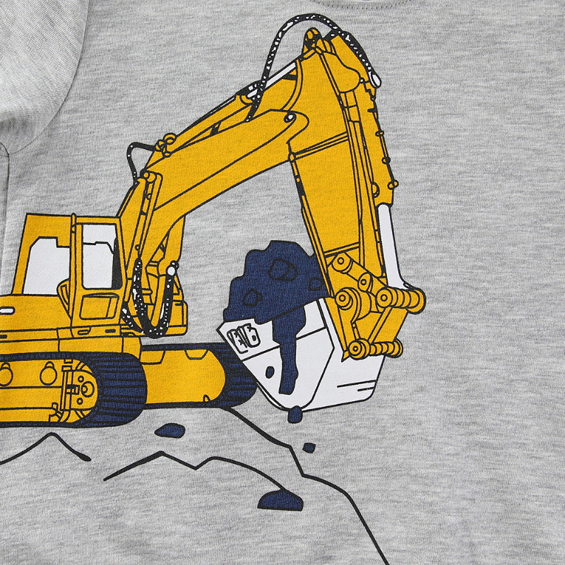 Boys sweatshirt with original digger motif Mune Fashion