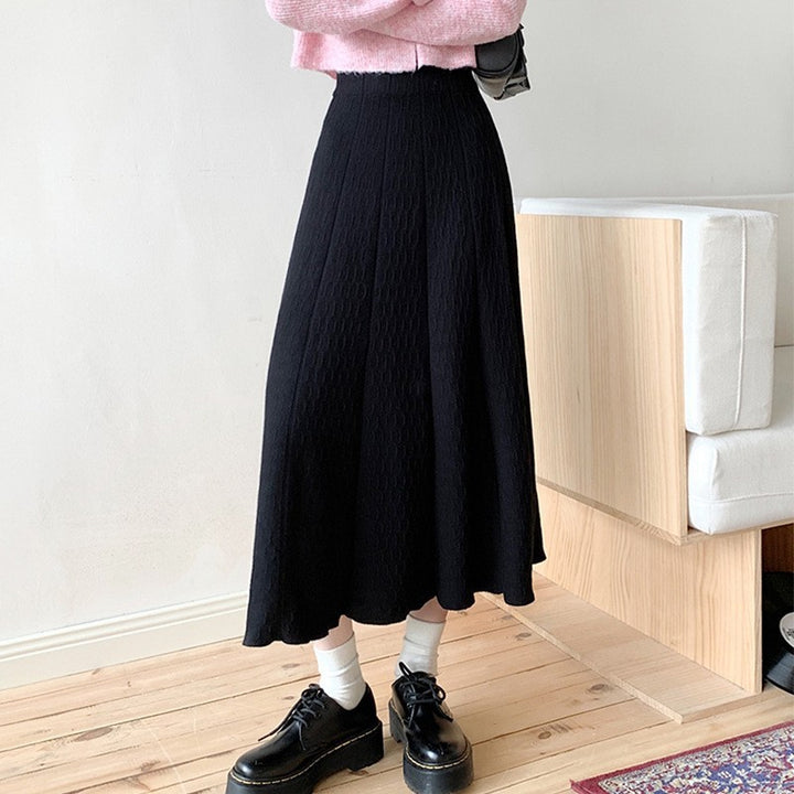 Women Long Skirt with Structured Design Mune Fashion