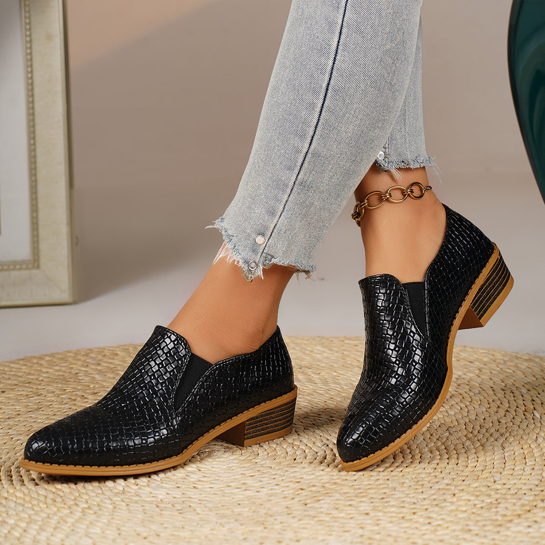 Ladies Elegant Slipper with Structure Design Mune Fashion