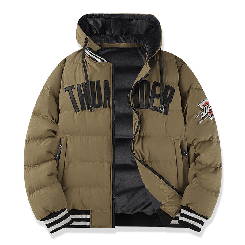 Men's lightweight quilted jacket with high collar and practical pockets Mune Fashion