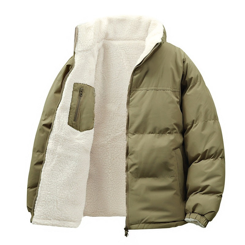 Unisex Padded Bomber Jacket with Teddy Lining and Hidden Inner Pockets Mune Fashion