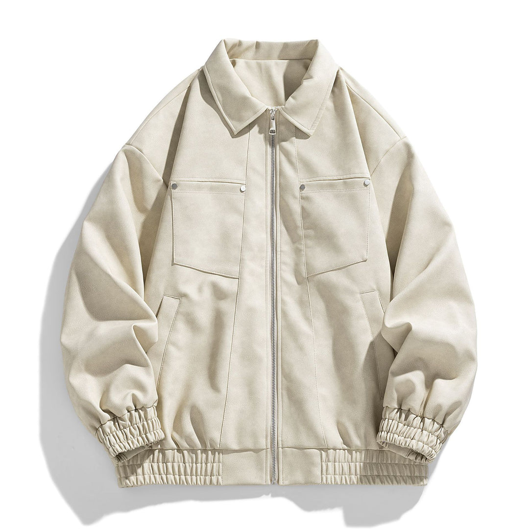 Men's Stylish Transitional Jacket with Elastic Cuffs Mune Fashion