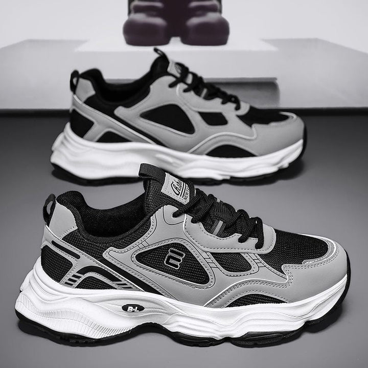 Women’s Sporty Sneakers with Cushioning Sole and Breathable Mesh Upper Mune Fashion